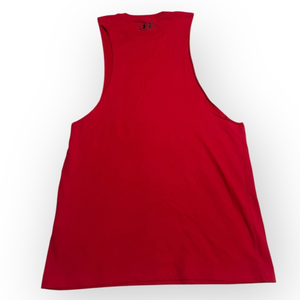 Under Armour Red Athletic Tank Top - Picture 6 of 7